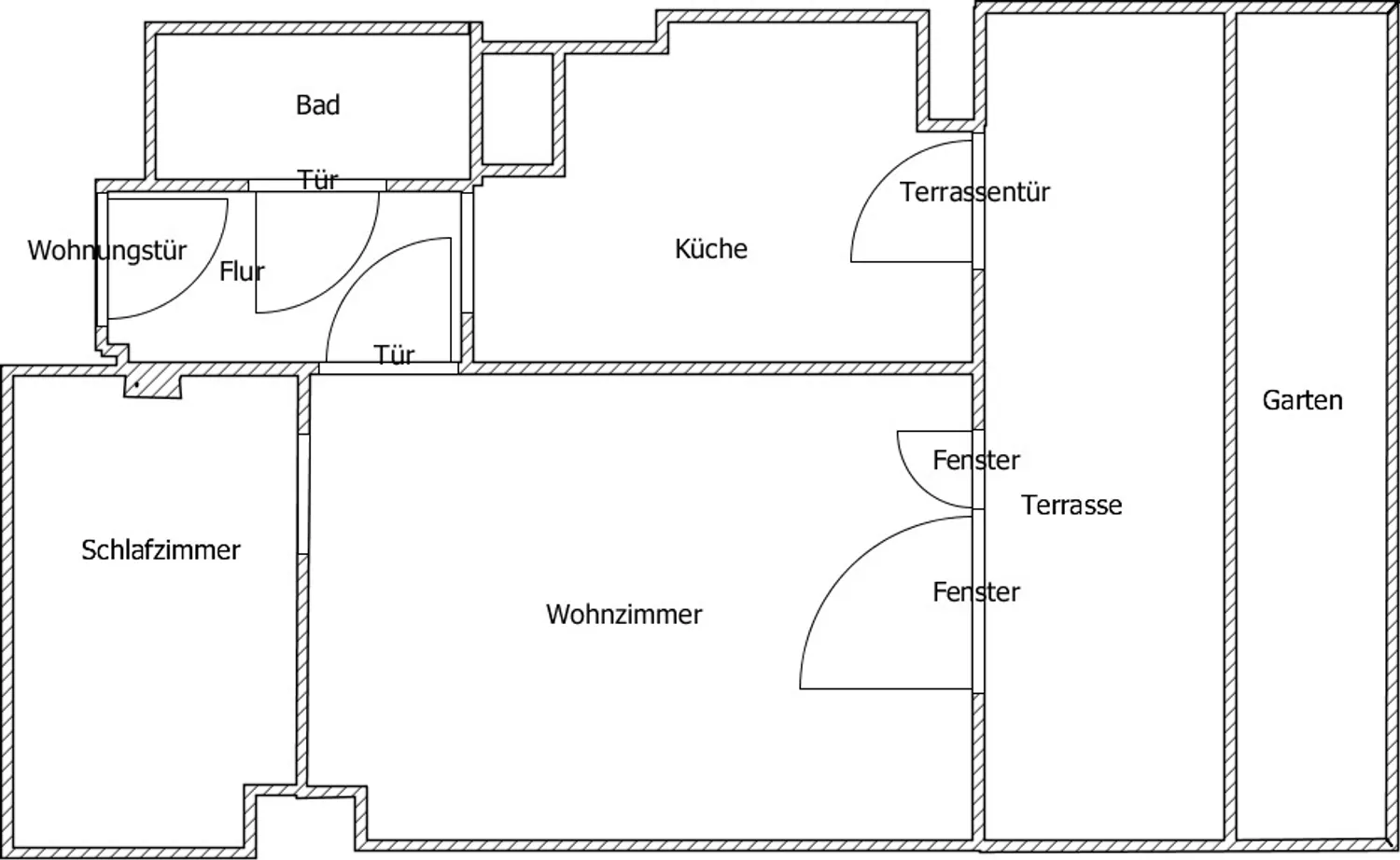 2 Zimmer Wohnung mit 38 m² in Bremen – Bild 2