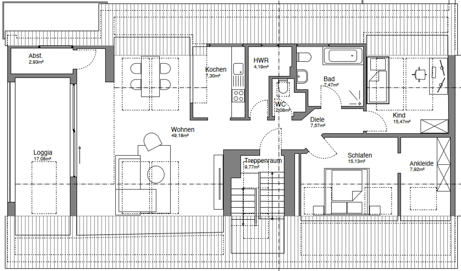 4 Zimmer Wohnung mit 136 m² in Duisburg – Bild 2