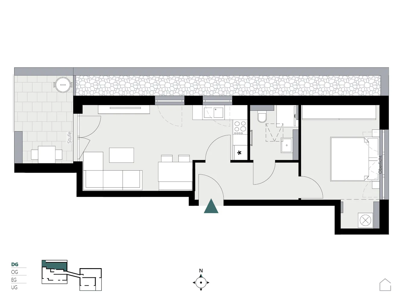 2 Zimmer Wohnung mit 49 m² in Crailsheim – Bild 6