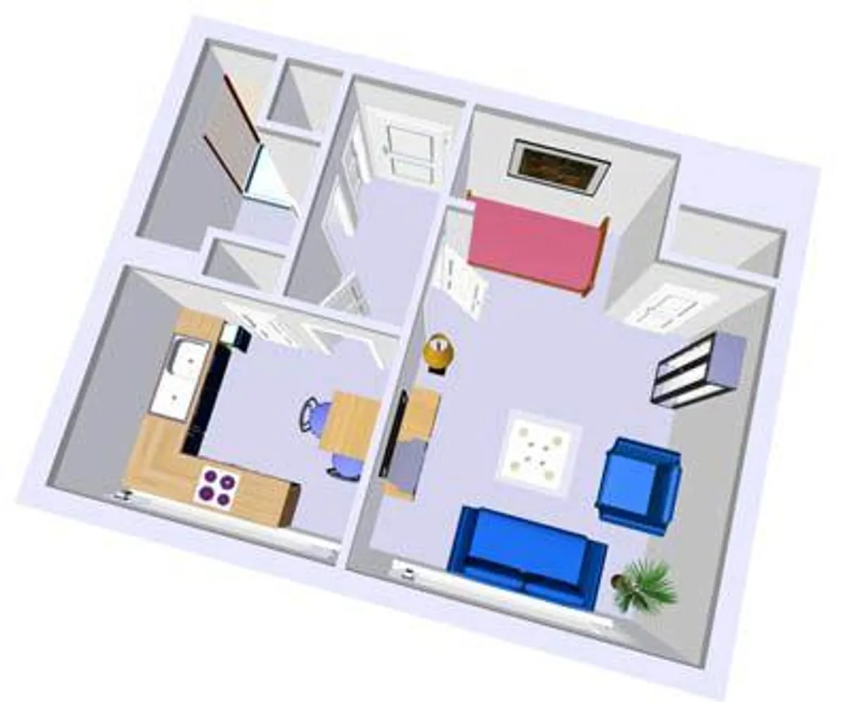 1 Zimmer Wohnung mit 33 m² in Kiel – Bild 2