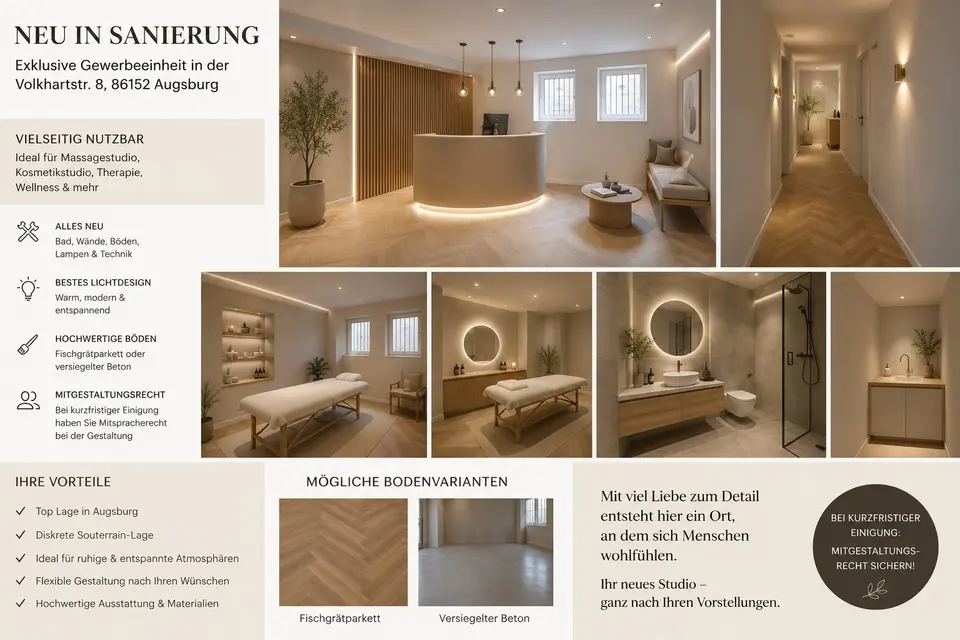 2 Zimmer Wohnung mit 60 m² in Augsburg – Bild 6