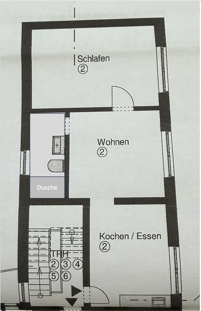 2 Zimmer Wohnung mit 50 m² in Solingen – Bild 2