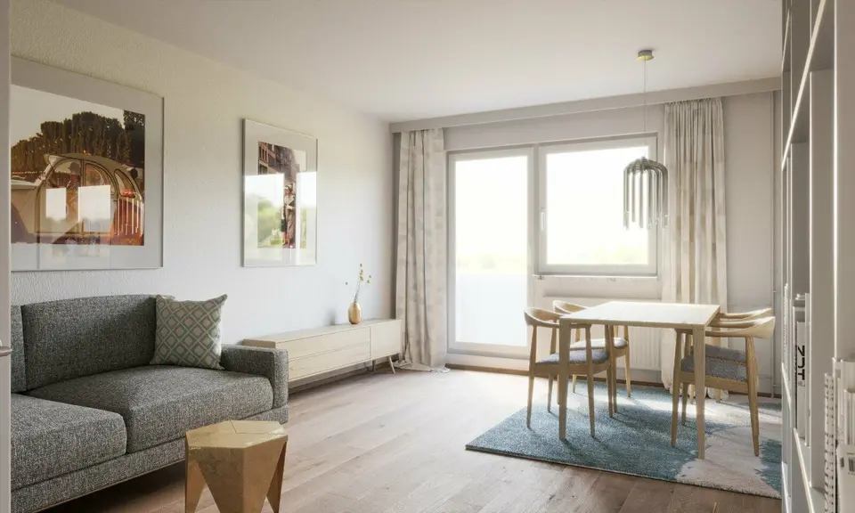 2 Zimmer Wohnung mit 40 m² in Chemnitz – Bild 3