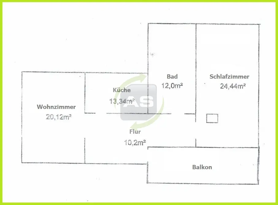 2 Zimmer Wohnung mit 88 m² in Zwickau – Bild 5