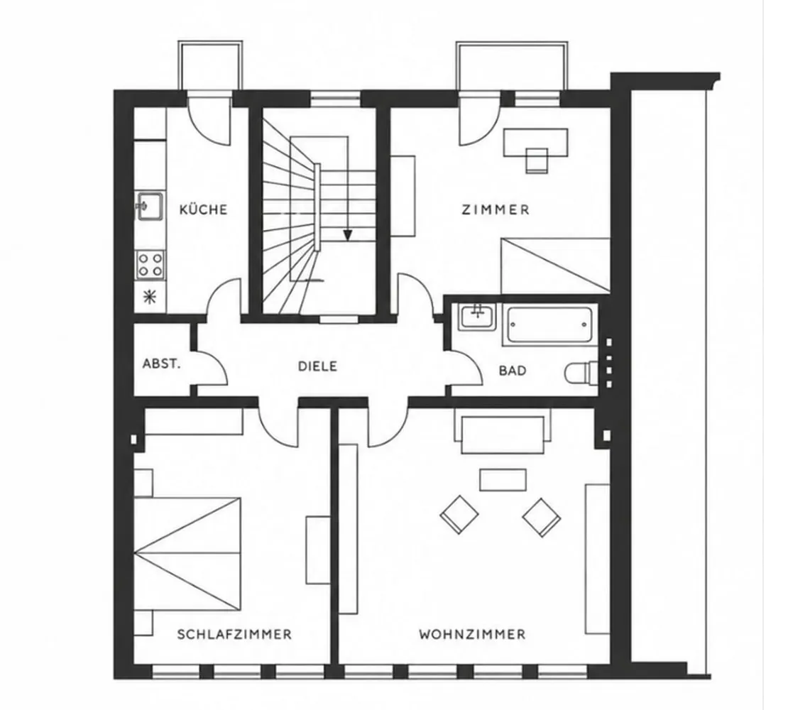3 Zimmer Wohnung mit 76 m² in Köln – Bild 10