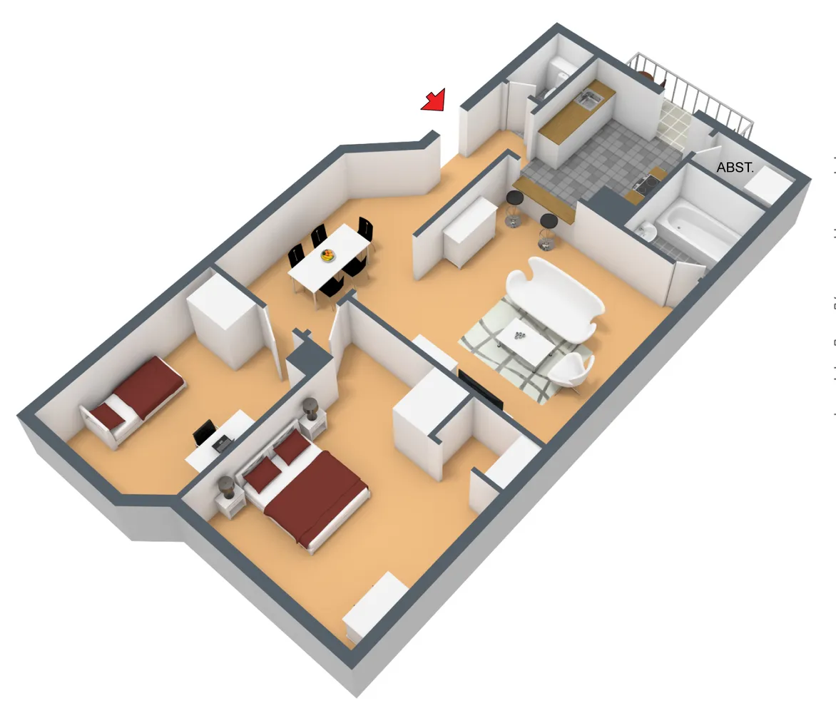 3 Zimmer Wohnung mit 95 m² in Stuttgart – Bild 10