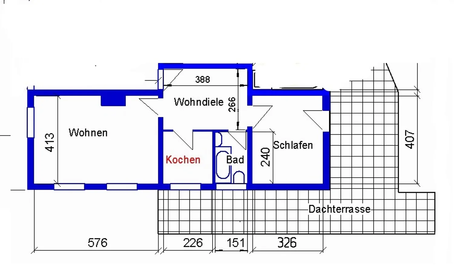 2 room apartment with 67 m² in Dortmund – Photo 10