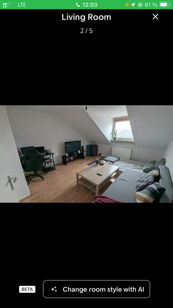 2 room apartment with 50 m² in Düsseldorf – Photo 1