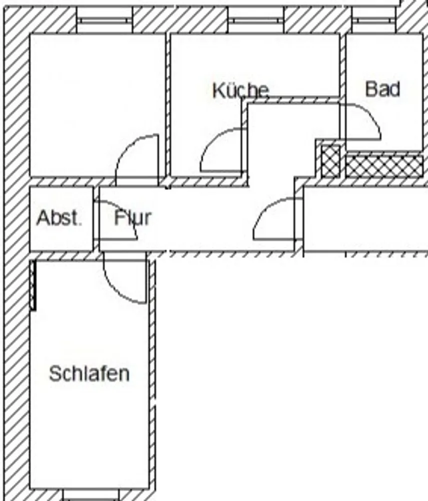 2 Zimmer Wohnung mit 44 m² in Halle (Saale) – Bild 5