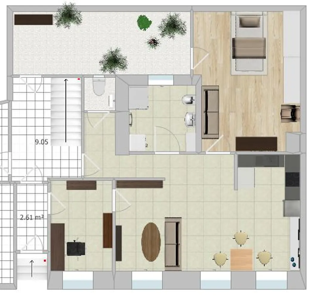 3 Zimmer Wohnung mit 67 m² in Karlsruhe – Bild 5