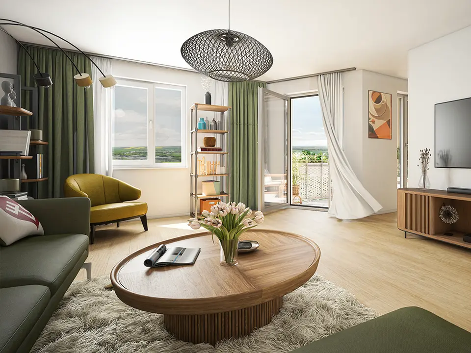 4 Zimmer Wohnung mit 126 m² in Erfurt – Bild 1