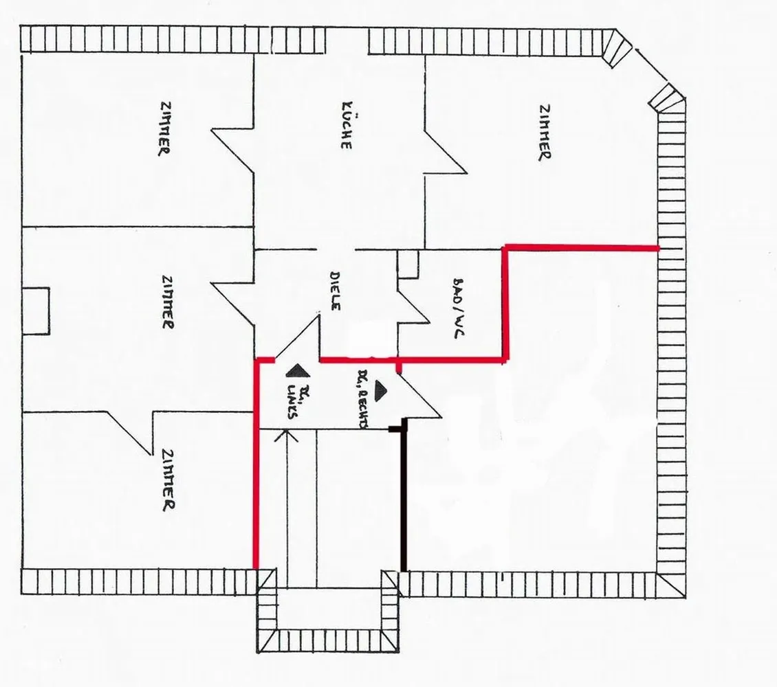 4 Zimmer Wohnung mit 95 m² in Mannheim – Bild 4