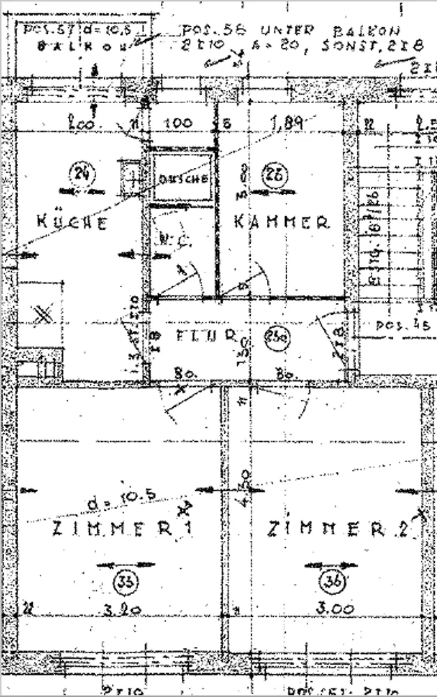 3 Zimmer Wohnung mit 47 m² in Hamburg – Bild 11