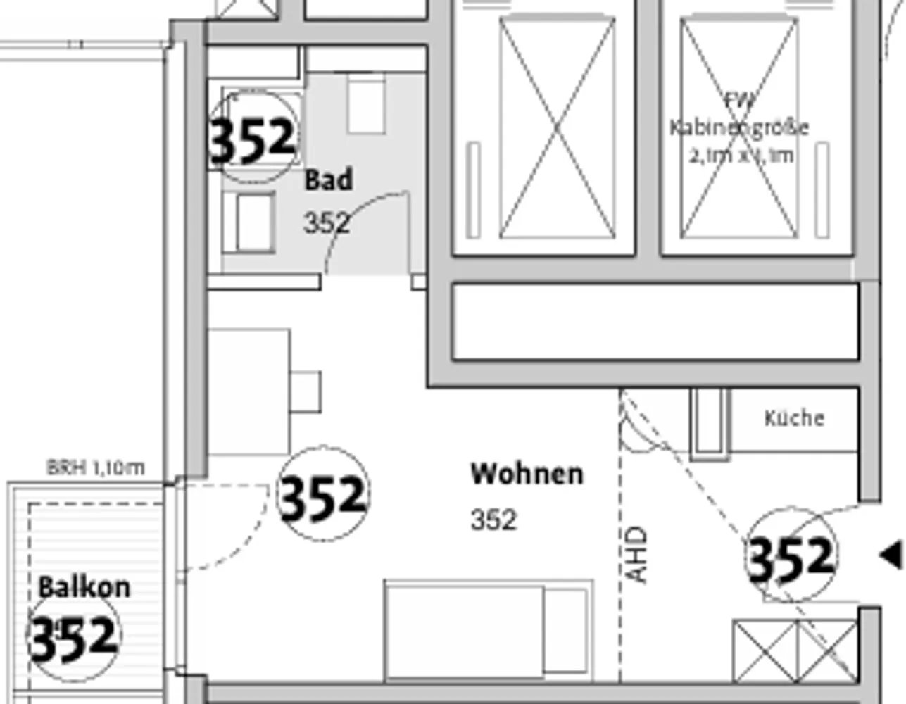 1 Zimmer Wohnung mit 25 m² in Berlin – Bild 9