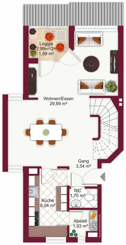 3 Zimmer Wohnung mit 80 m² in München – Bild 11