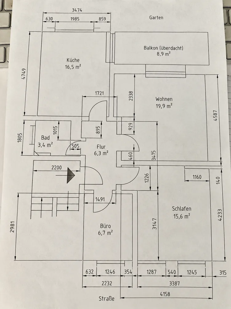 3 Zimmer Wohnung mit 73 m² in Köln – Bild 7