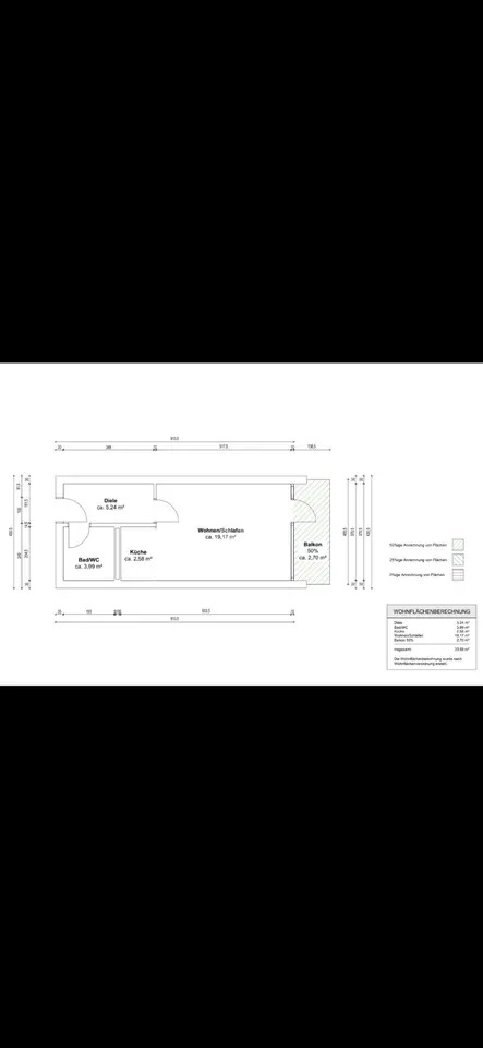 Studio mit 34 m² in Fürstenfeldbruck – Bild 6