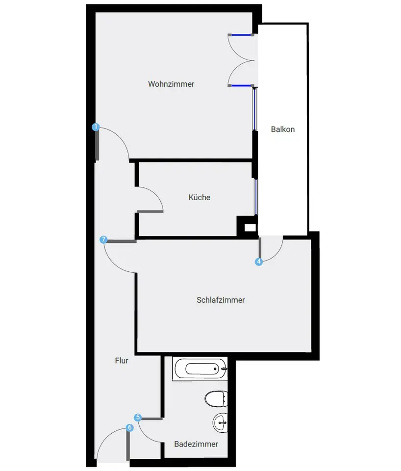 2 Zimmer Wohnung mit 69 m² in Saarbrücken – Bild 9