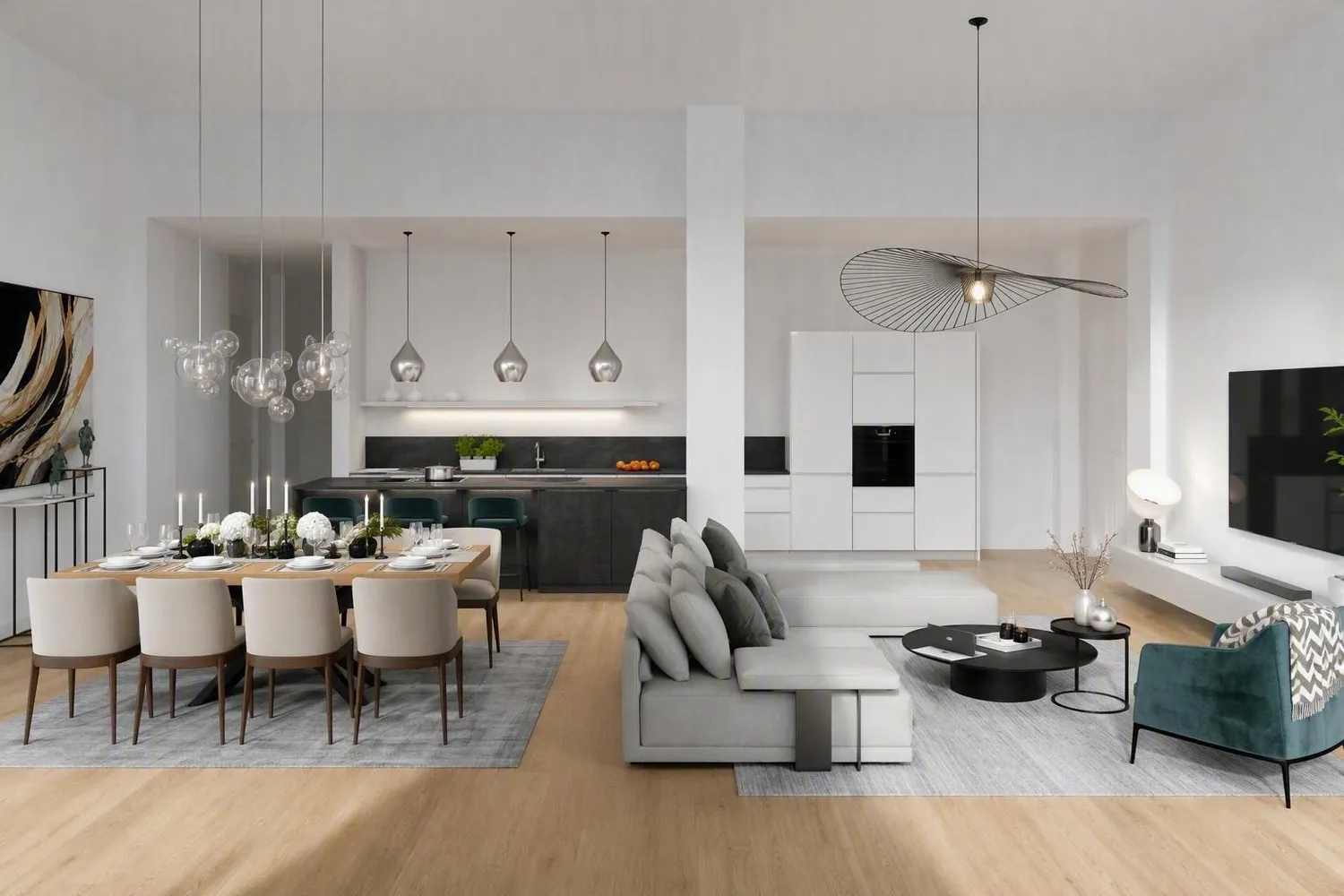 3 Zimmer Wohnung mit 163 m² in Karlsruhe – Bild 2