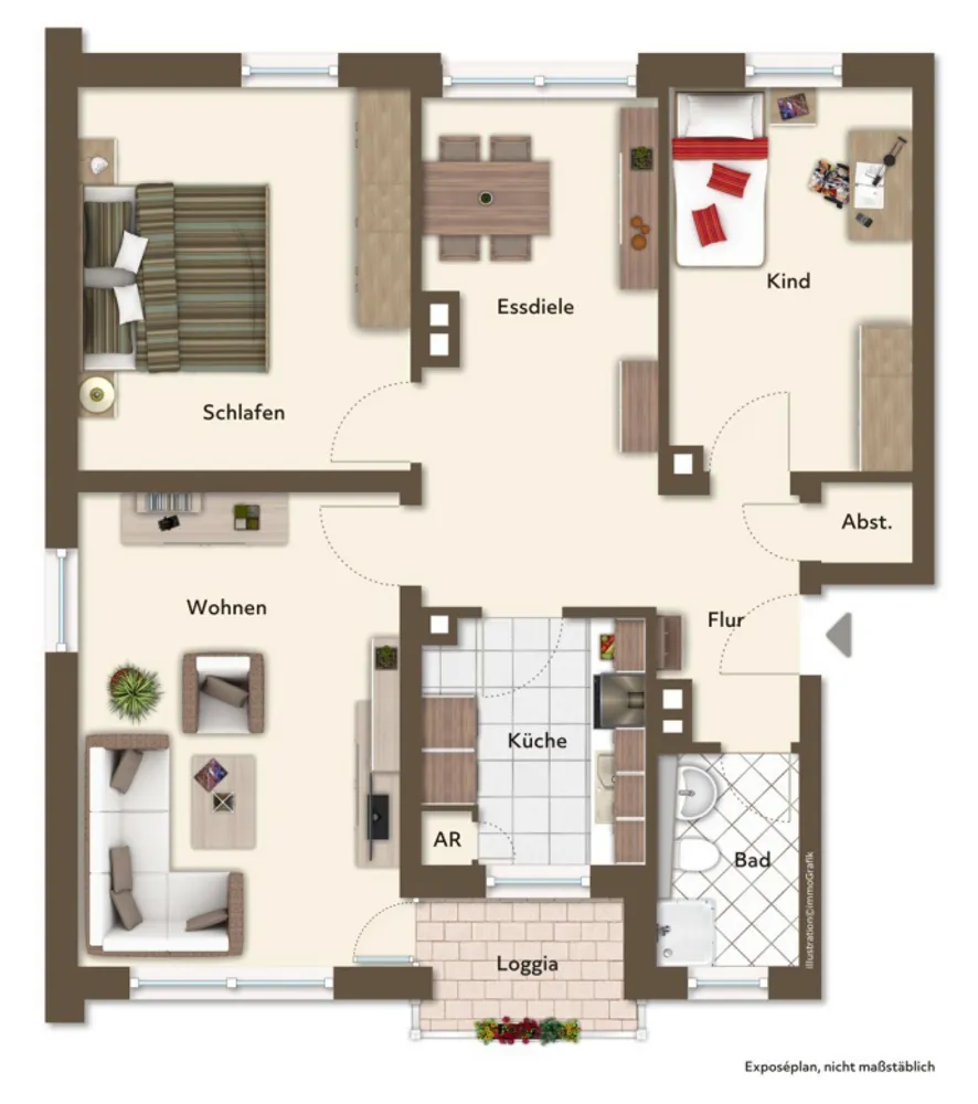 3 Zimmer Wohnung mit 77 m² in Dortmund – Bild 10