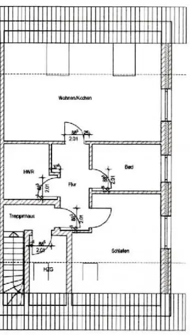 2 Zimmer Wohnung mit 53 m² in Cloppenburg – Bild 4
