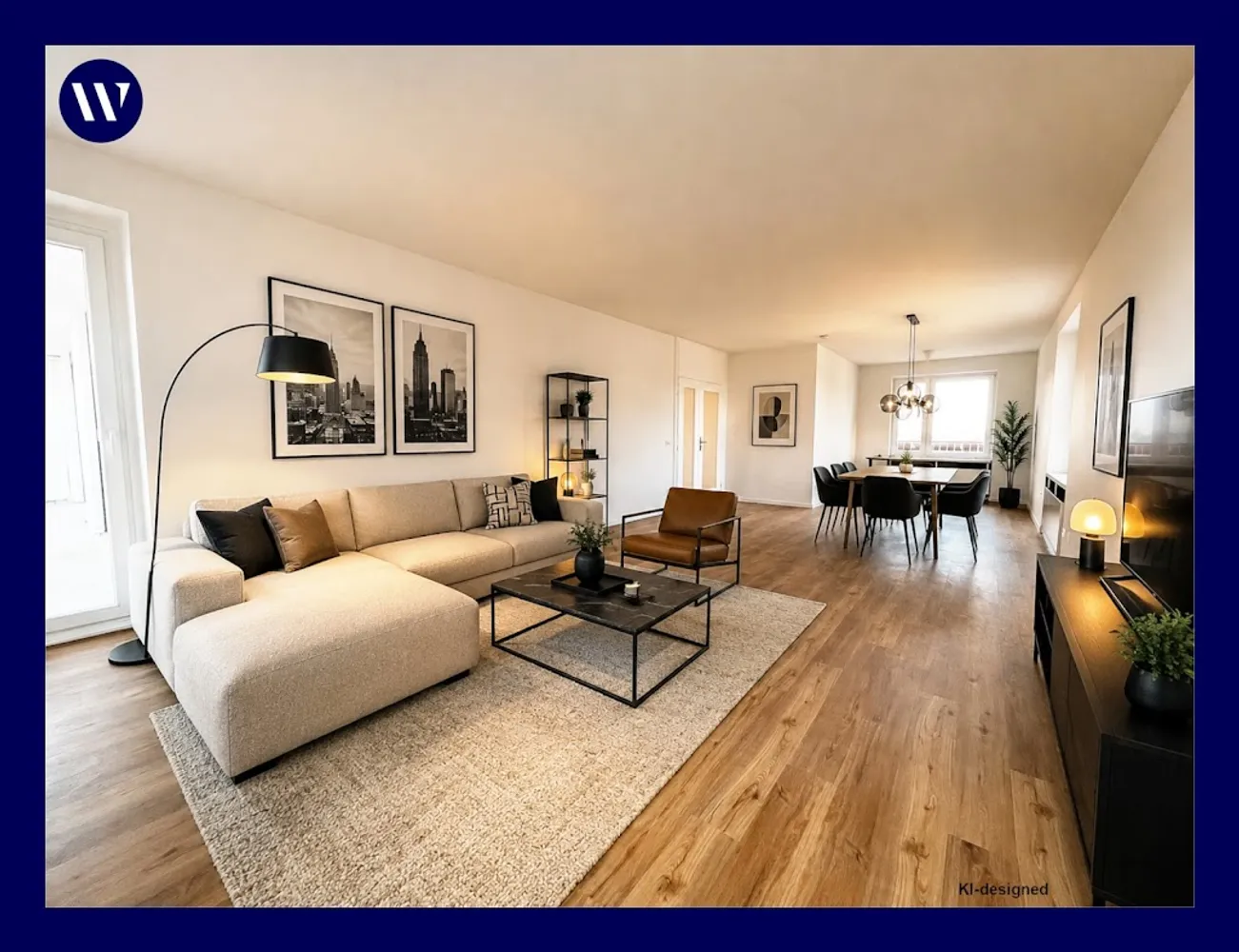 4 Zimmer Wohnung mit 140 m² in Köln – Bild 1