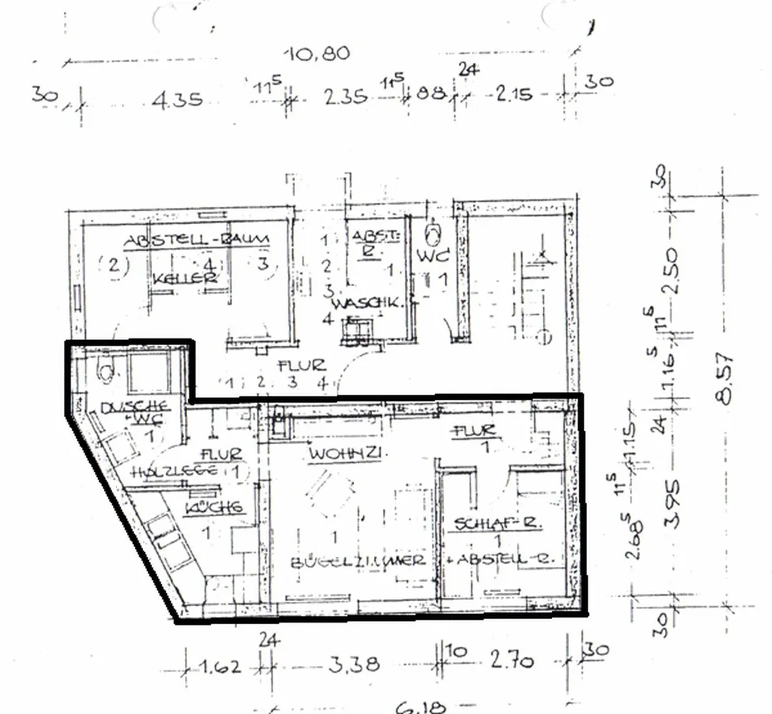2 Zimmer Wohnung mit 38 m² in Stuttgart – Bild 3