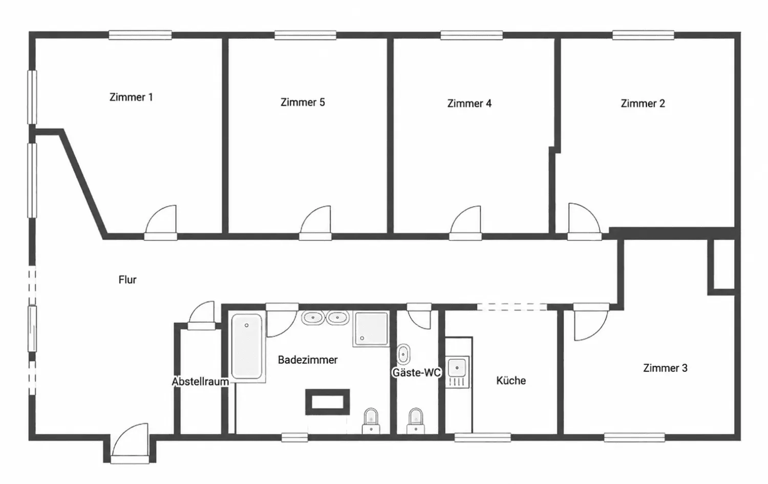 5 Zimmer Wohnung mit 171 m² in Nordhausen – Bild 2