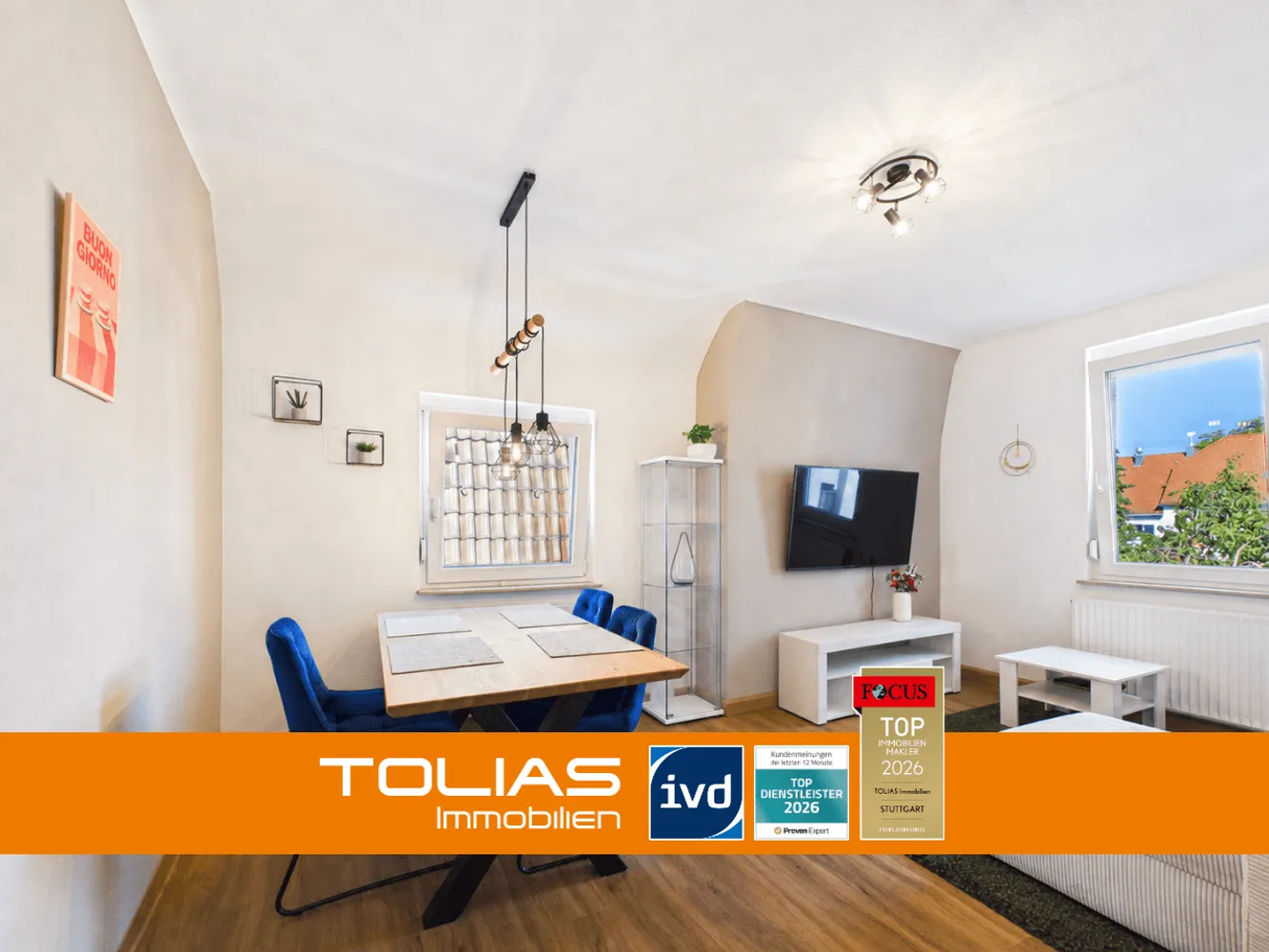 3 Zimmer Wohnung mit 66 m² in Stuttgart – Bild 3