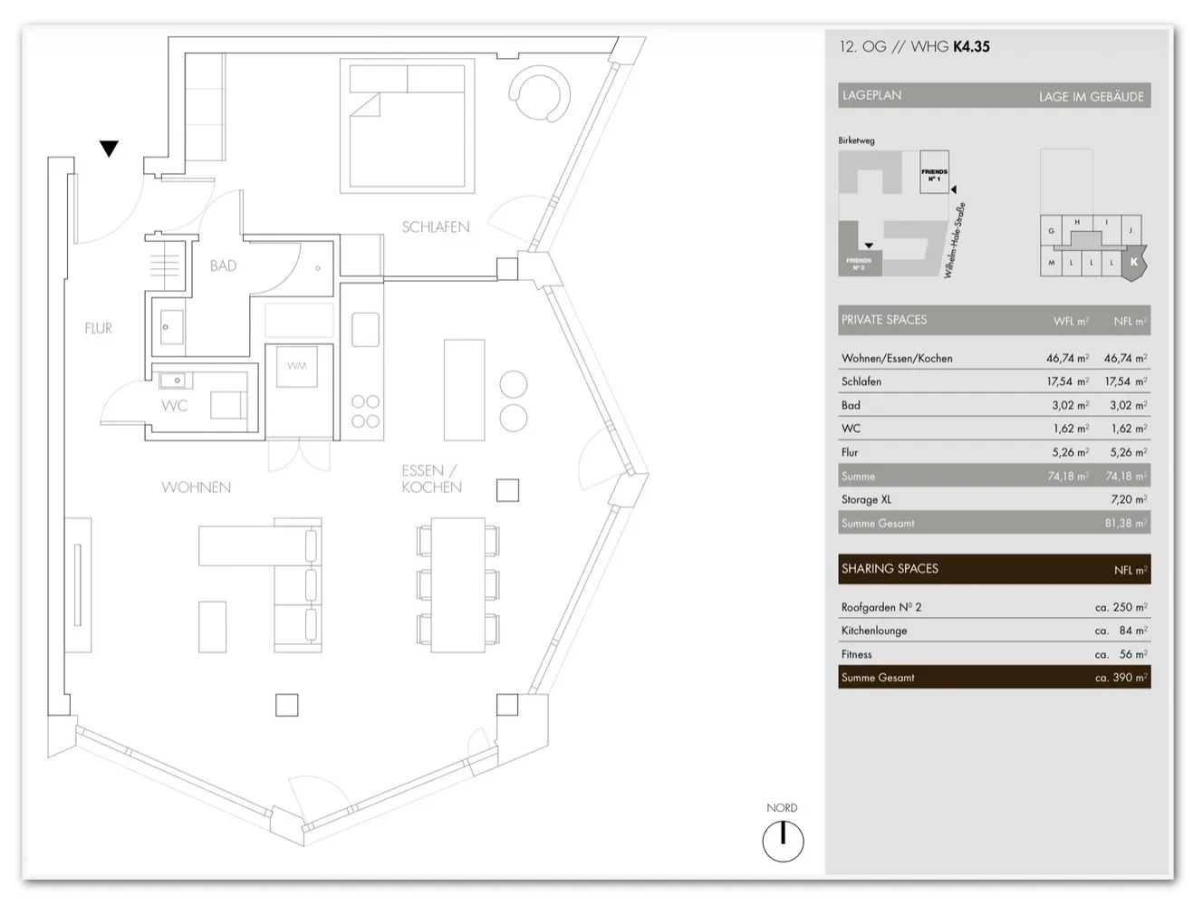 2 Zimmer Wohnung mit 74 m² in München – Bild 11