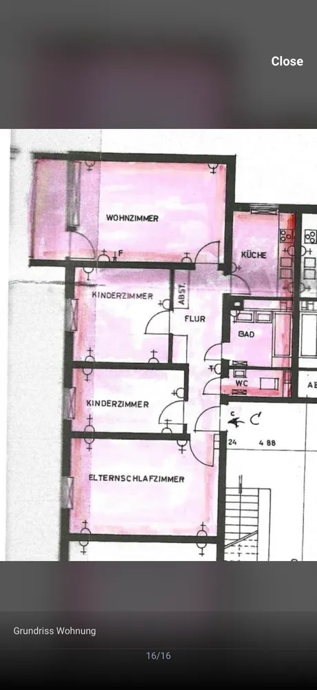 4 Zimmer Wohnung mit 87 m² in München – Bild 2