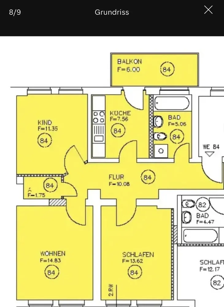3 Zimmer Wohnung mit 67 m² in Magdeburg – Bild 7
