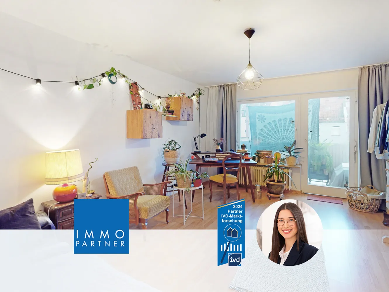 1 Zimmer Wohnung mit 34 m² in Nürnberg – Bild 1