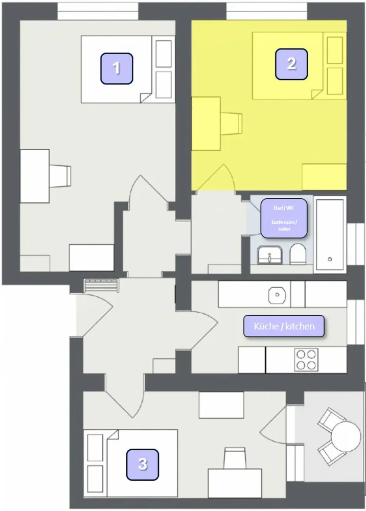 WG-Zimmer mit 14 m² in Berlin – Bild 7