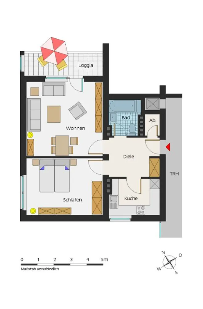 2 Zimmer Wohnung mit 61 m² in Essen – Bild 11