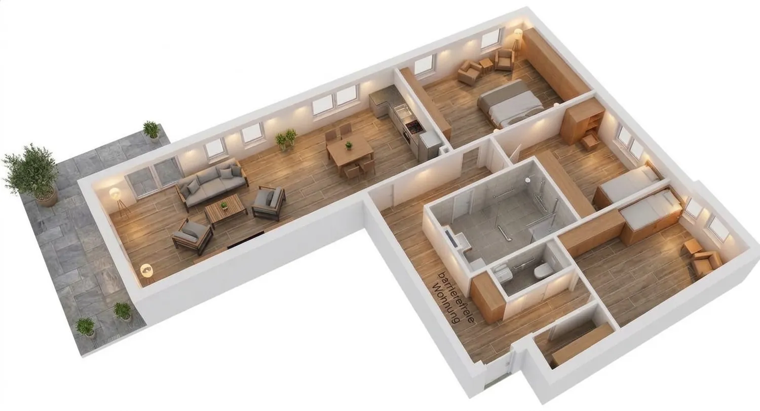 4 Zimmer Wohnung mit 124 m² in Rostock – Bild 9