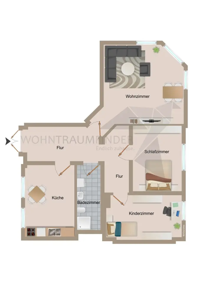 3 Zimmer Wohnung mit 90 m² in Zwickau – Bild 8