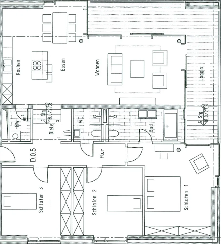 4 Zimmer Wohnung mit 134 m² in Hamburg – Bild 8