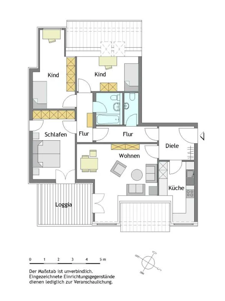 4 room apartment with 91 m² in Mülheim an der Ruhr – Photo 3