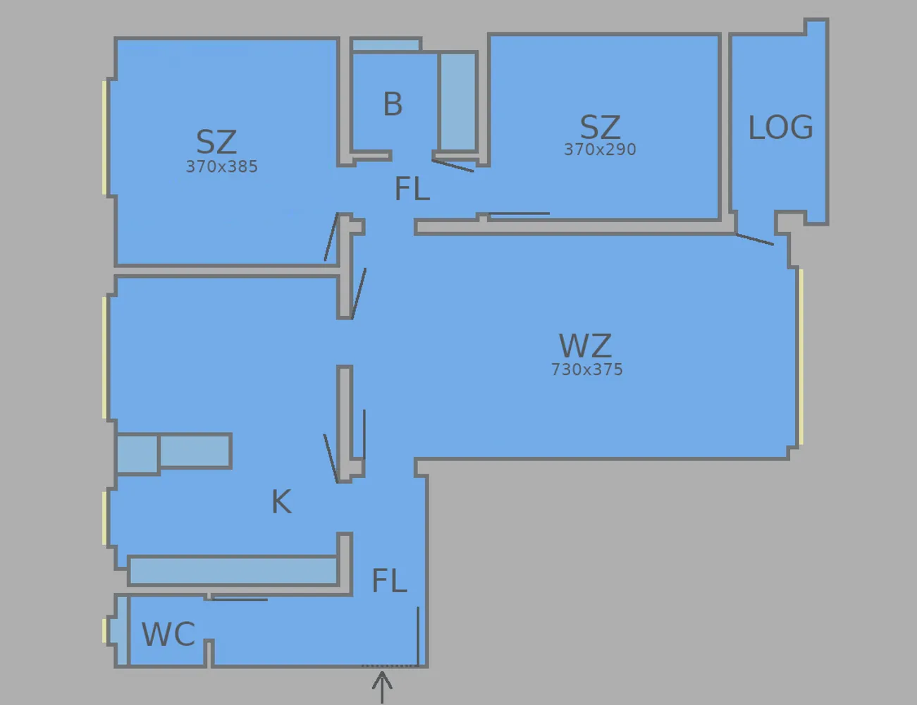 3 Zimmer Wohnung mit 83 m² in Osnabrück – Bild 3