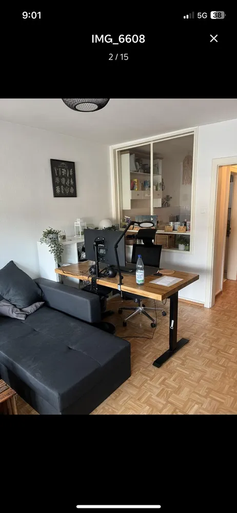 1 room apartment with 33 m² in Mannheim – Photo 2