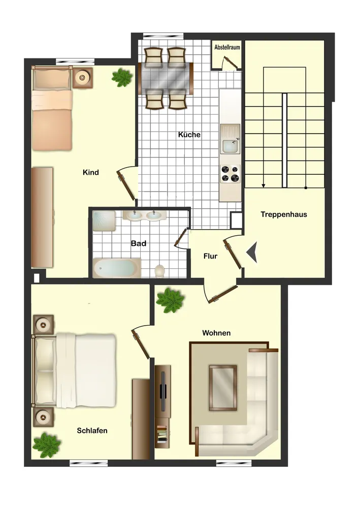 3 Zimmer Wohnung mit 71 m² in Wuppertal – Bild 11