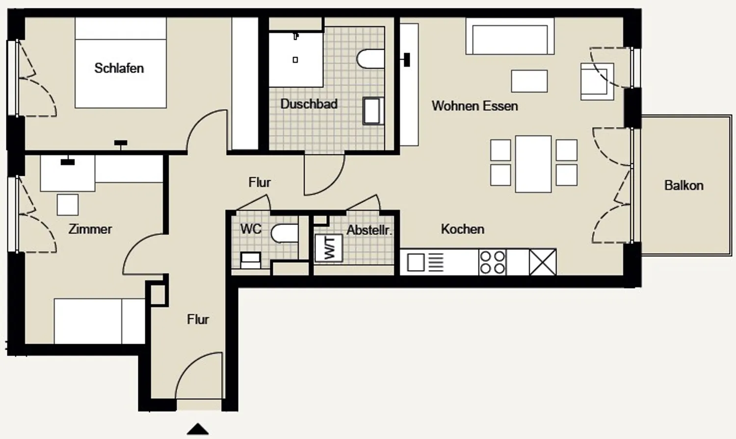 3 Zimmer Wohnung mit 84 m² in Frankfurt am Main – Bild 8