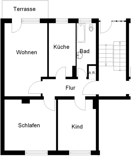 3 Zimmer Wohnung mit 66 m² in Osnabrück – Bild 8