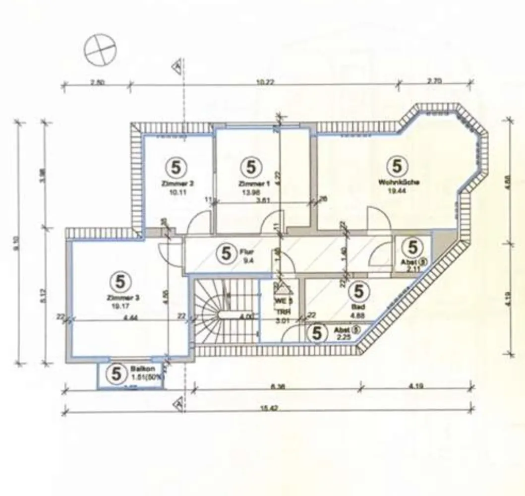 3 Zimmer Wohnung mit 87 m² in Hamburg – Bild 5