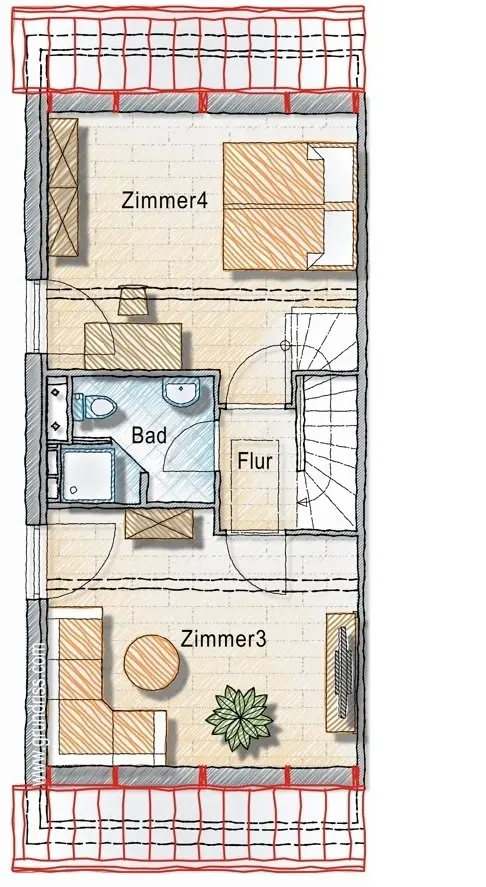 5 Zimmer Haus mit 141 m² in Weil am Rhein – Bild 8