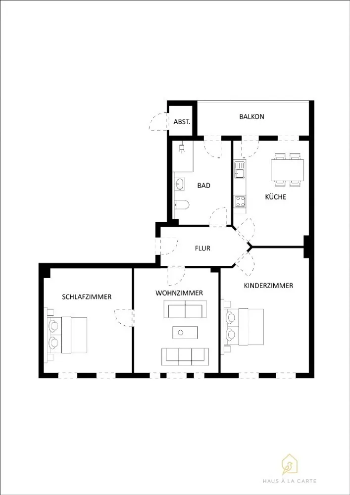 3 Zimmer Wohnung mit 116 m² in Wuppertal – Bild 1