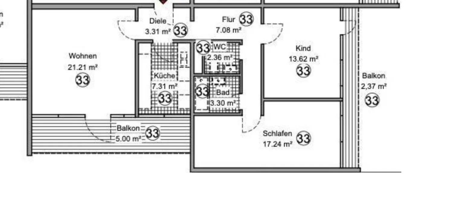 3 room apartment with 82 m² in Ludwigshafen am Rhein – Photo 6