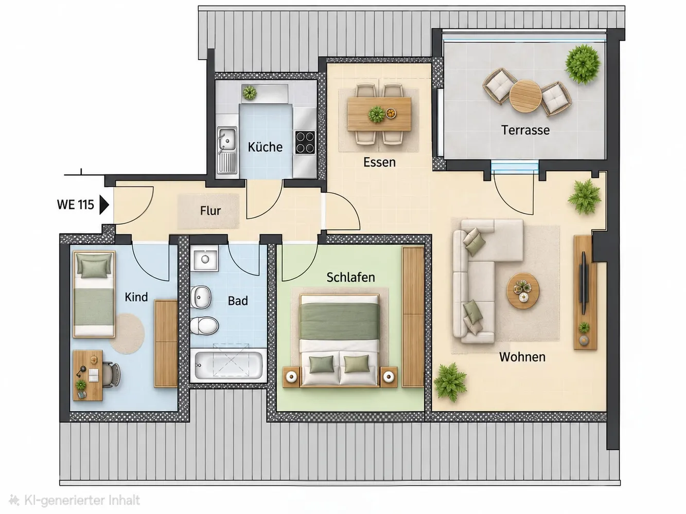 3 Zimmer Wohnung mit 68 m² in Magdeburg – Bild 9