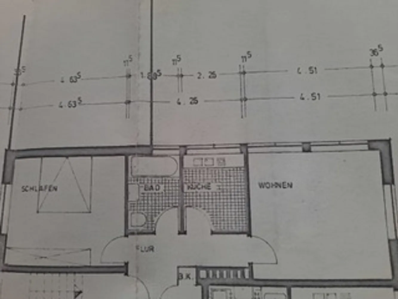 2 Zimmer Wohnung mit 60 m² in Kiel – Bild 2